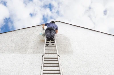 Peinture extérieure au Cabanial — façades et ravalement
